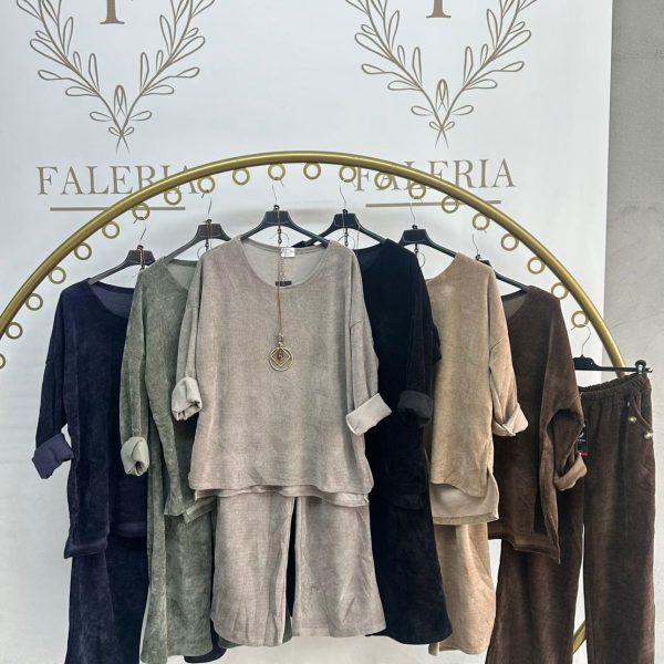 İtalyan Kadife Eşofman Takımı