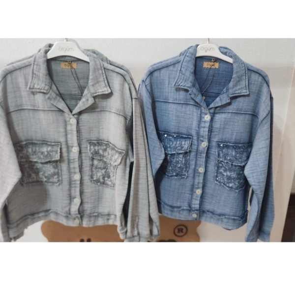 Örgüm Mevsimlik Payet Detaylı Ceket