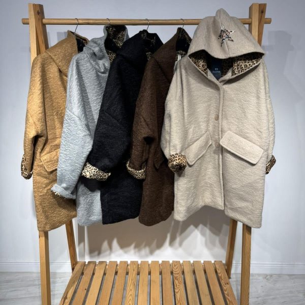 Keçe İçi Leoparlı Kaban